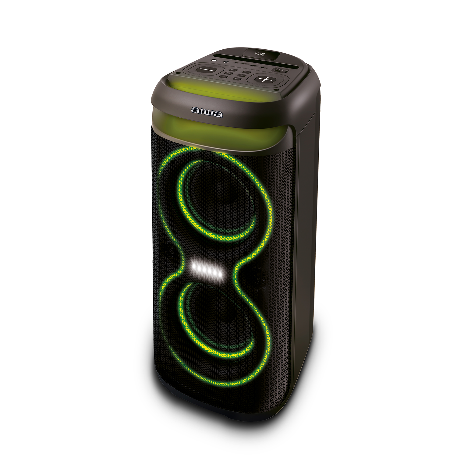 Caixa De Som Amplificada Party Box Aiwa Aws-pb-08 Bluetooth Caixa De Som Amplificada Party Box Aiwa Aws-pb-08 Bluetooth